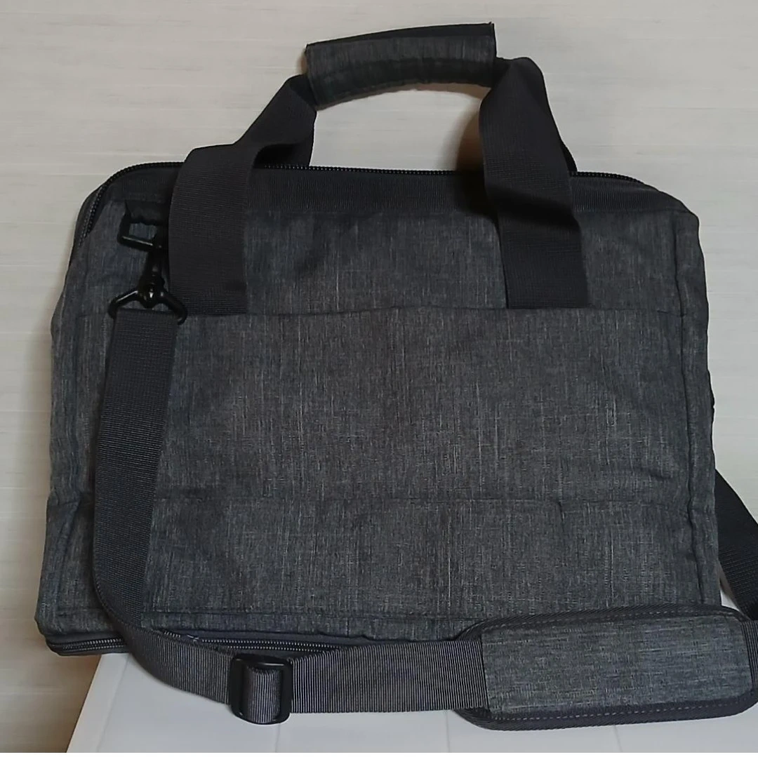 無印良品 荷物の量で広げられる 撥水ボストンバッグ