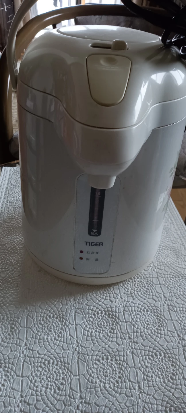 タイガー 電気ポット 1996年製の写真2枚目