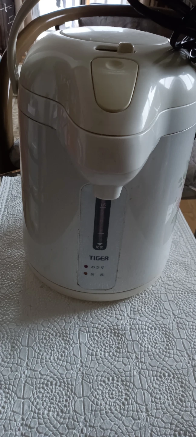 タイガー 電気ポット 1996年製の写真2枚目