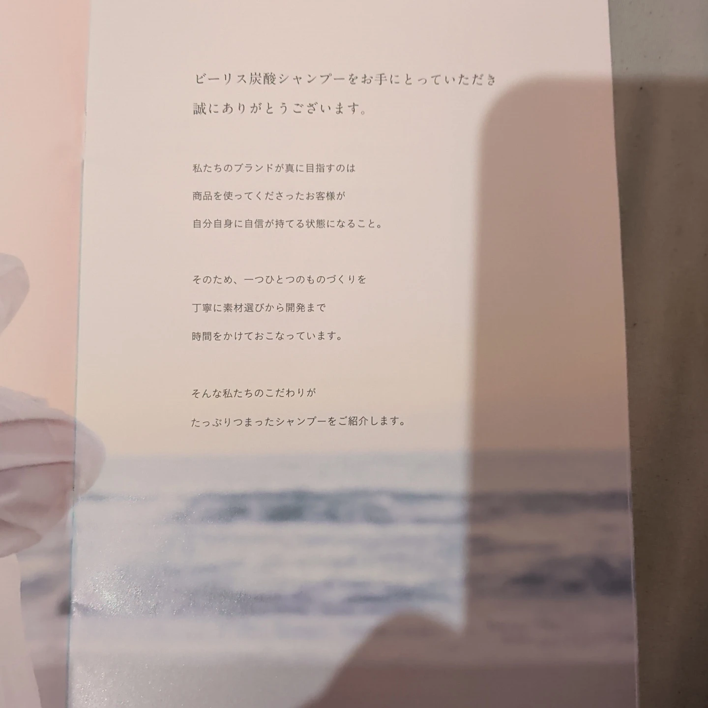 ビーリス オーガニックスパークリングシャンプーの写真2枚目