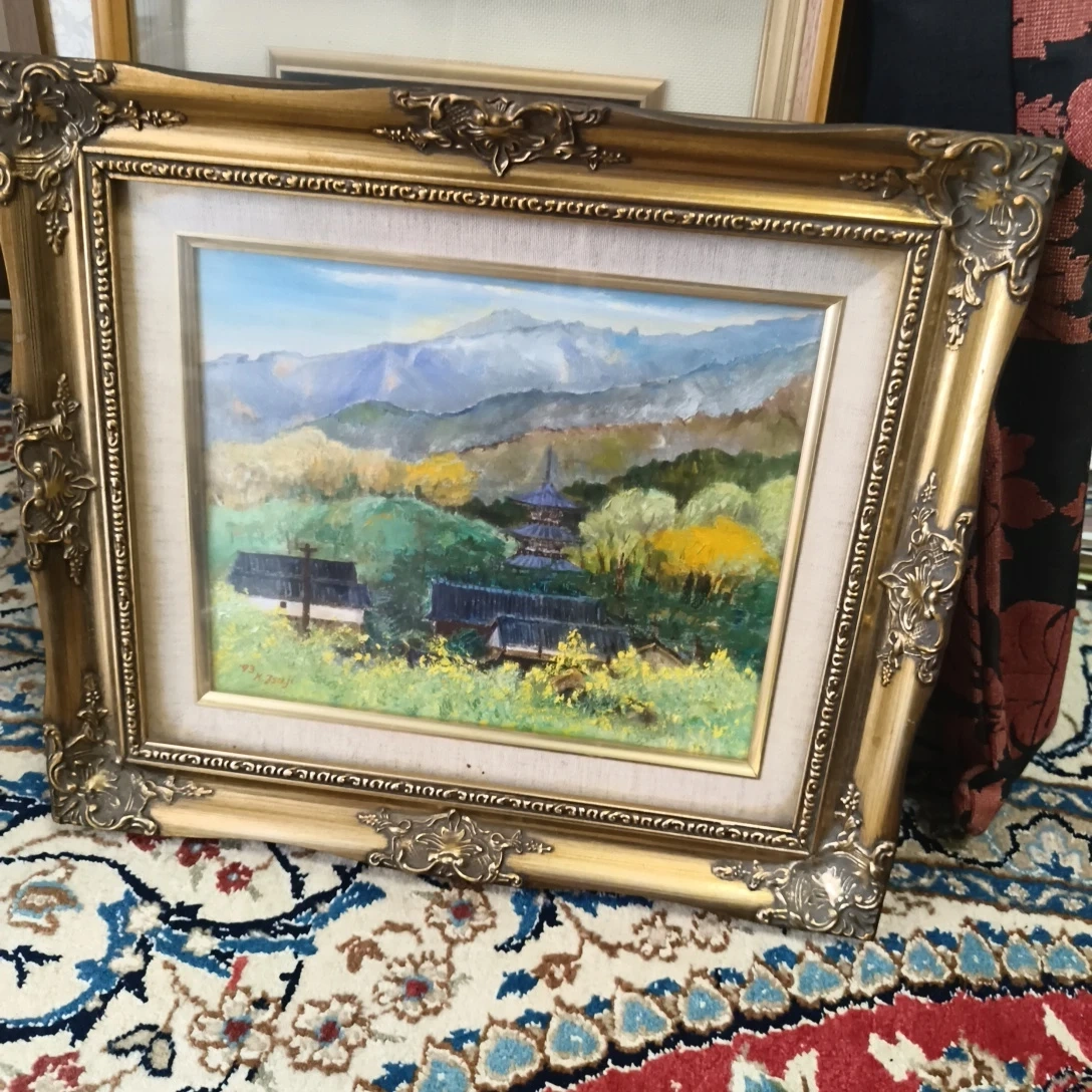 絵画まとめ売り 額縁付き 油絵 日本画の写真3枚目