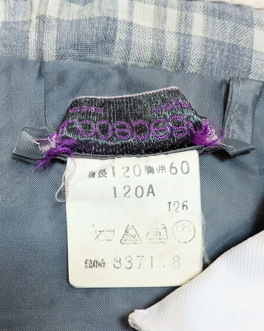 キッズ フォーマル スーツ 120cm チェック柄 入学式の写真4枚目
