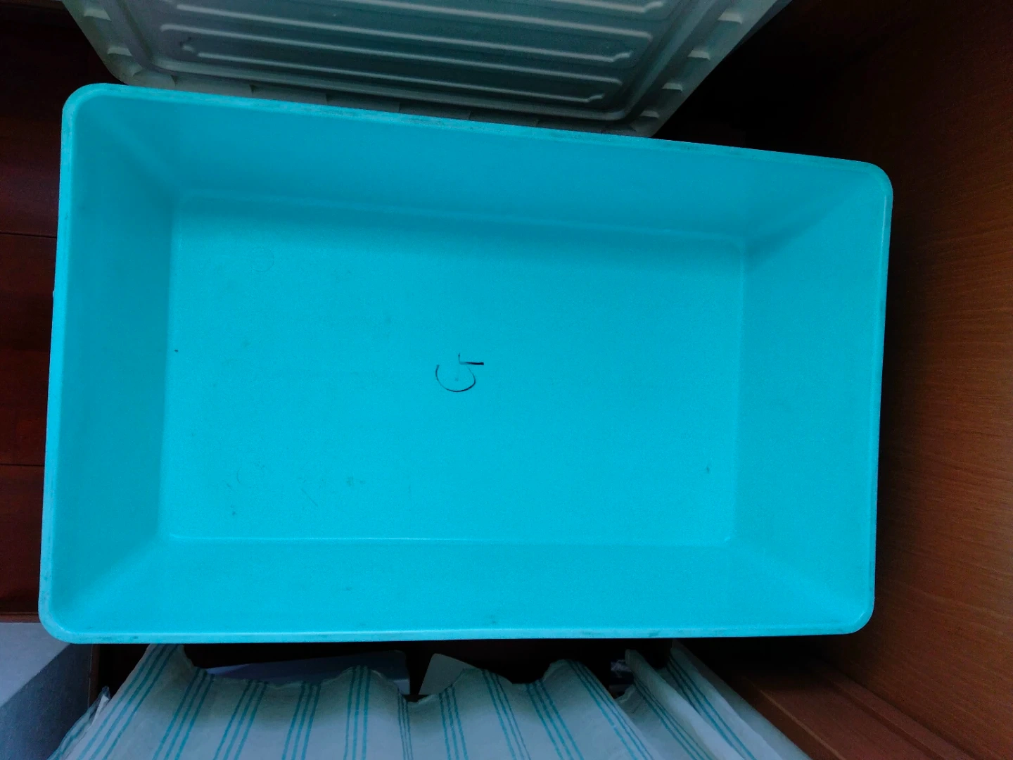 プラスチック衣装ケース 2個 収納家具 使用済みの写真5枚目
