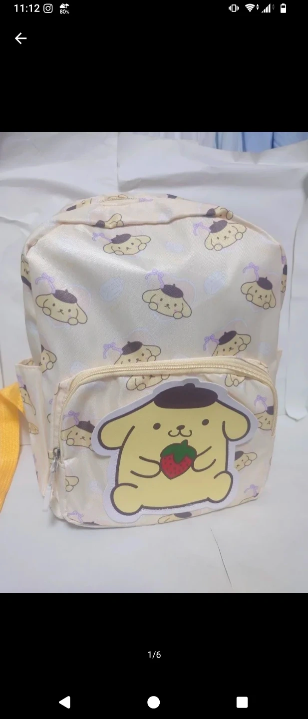 ポムポムプリン リュック イチゴ