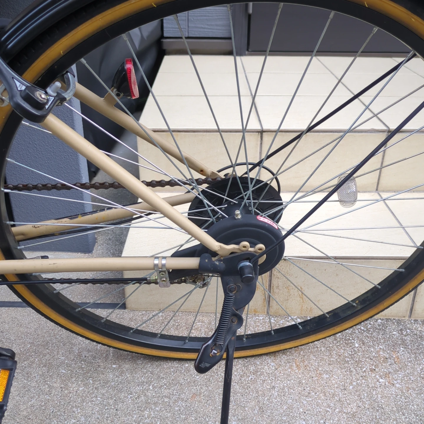 COM.SPORT クロスバイク ベージュの写真4枚目