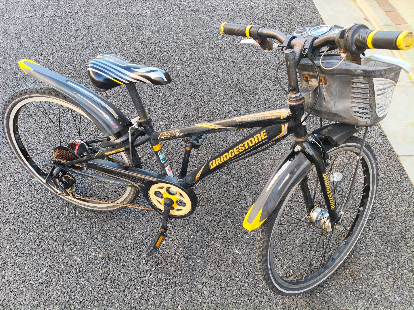24インチブリヂストン 子供用自転車 マウンテンバイク