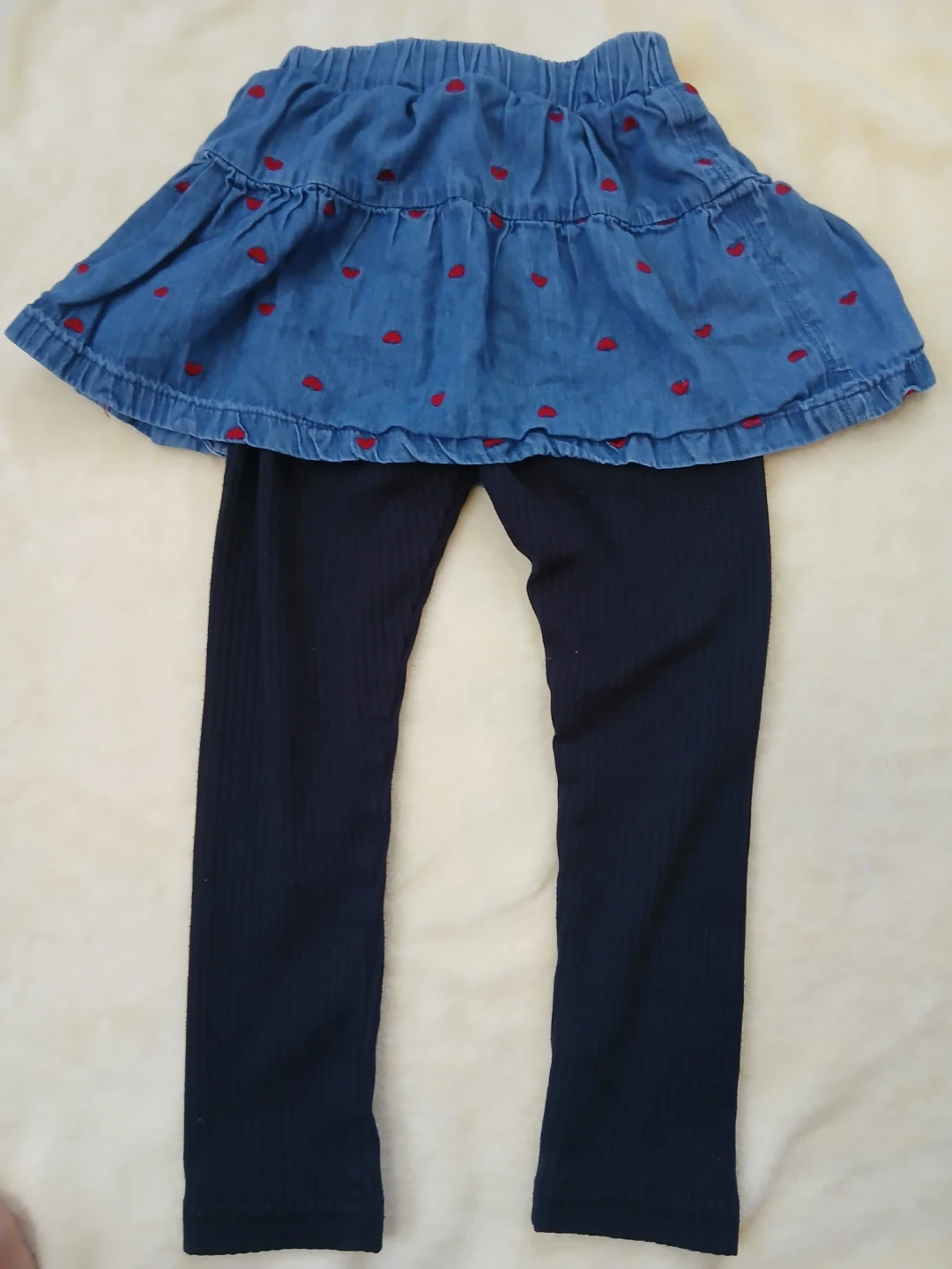 キッズ スカート、スカッツ 2点セット 100cmの写真3枚目