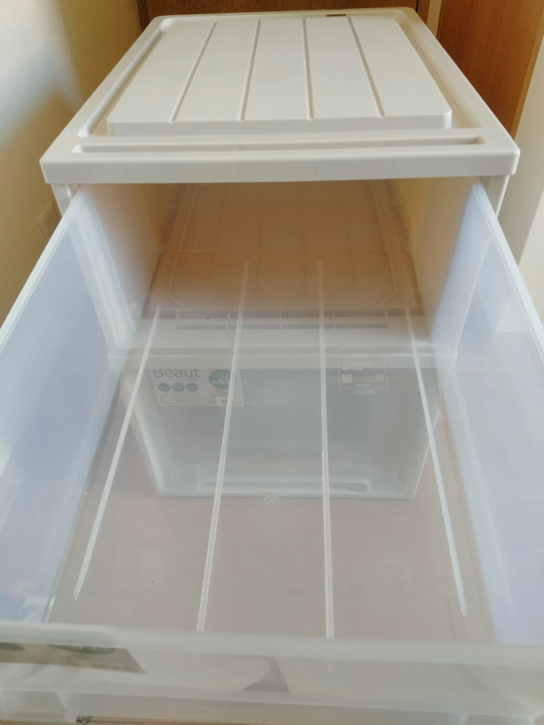 プラスチック衣装ケース　2個　収納家具の写真3枚目