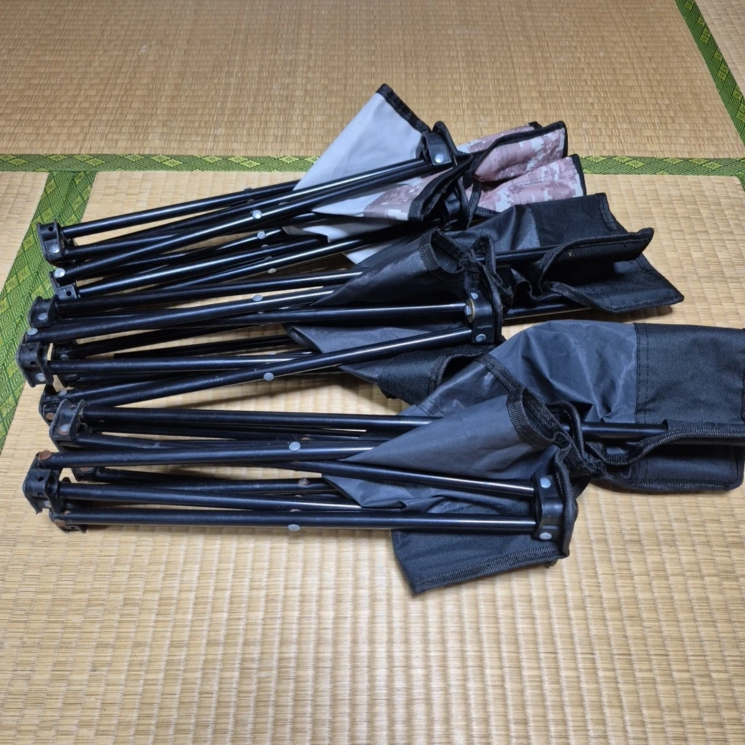 折りたたみアウトドアチェア 3脚セットの写真5枚目