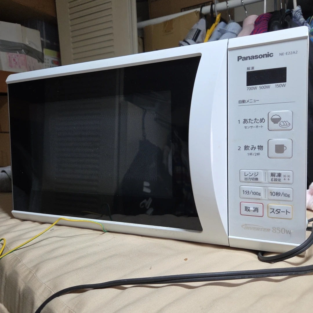 パナソニック 電子レンジ NE-E22A2-Wの写真2枚目