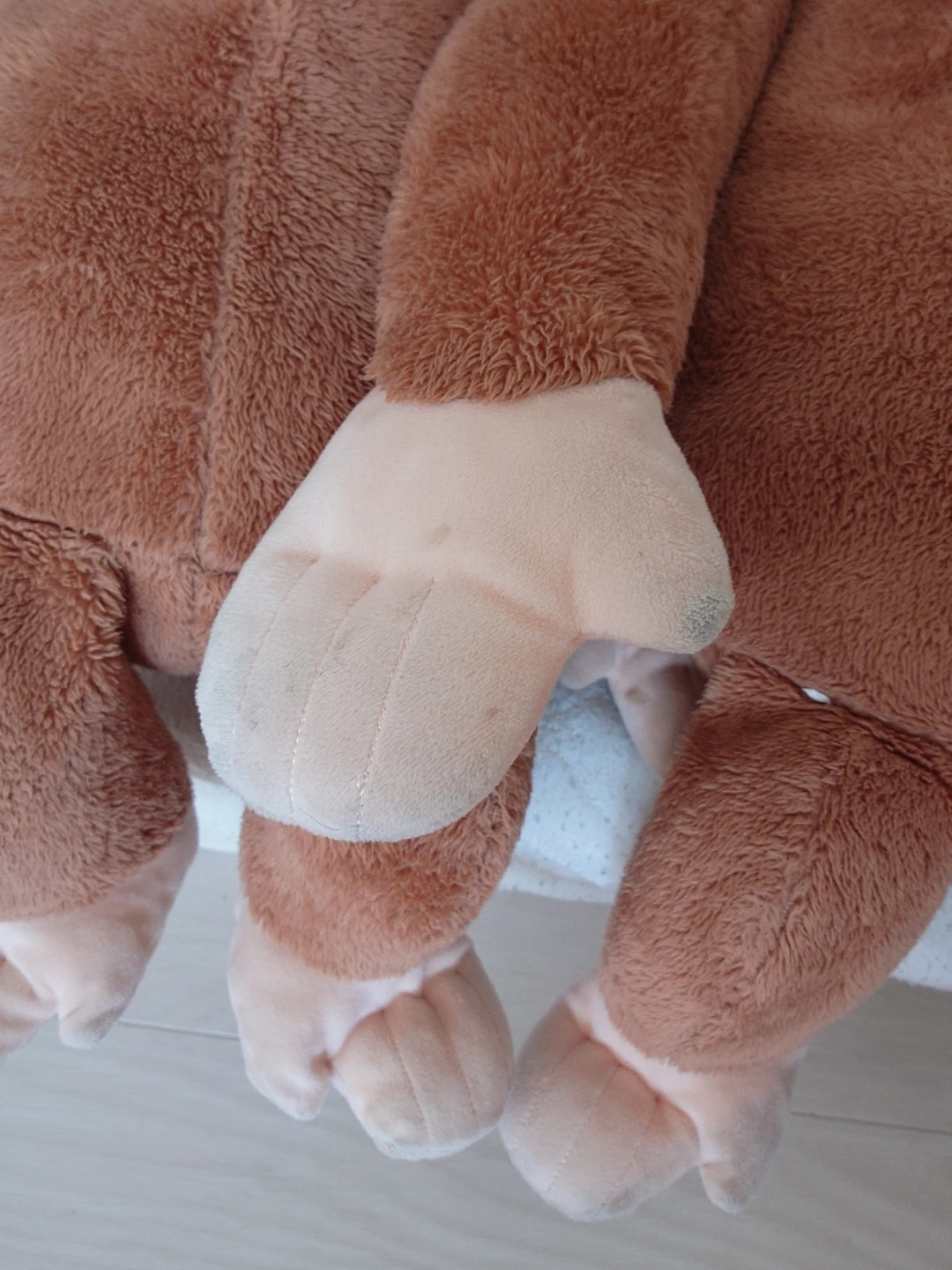 おさるのジョージのぬいぐるみの写真5枚目