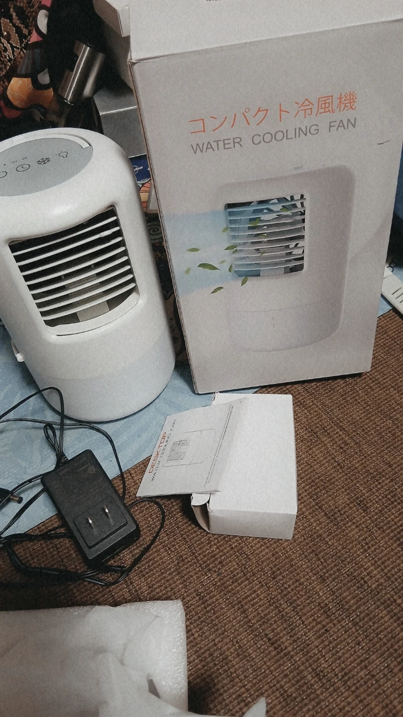コンパクト冷風機 卓上ファン