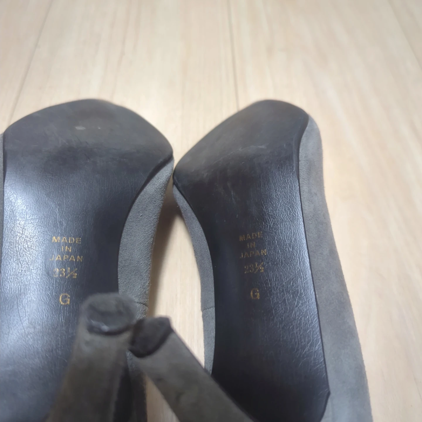 DIANA ダイアナ パンプス 23.5cm グレーの写真7枚目