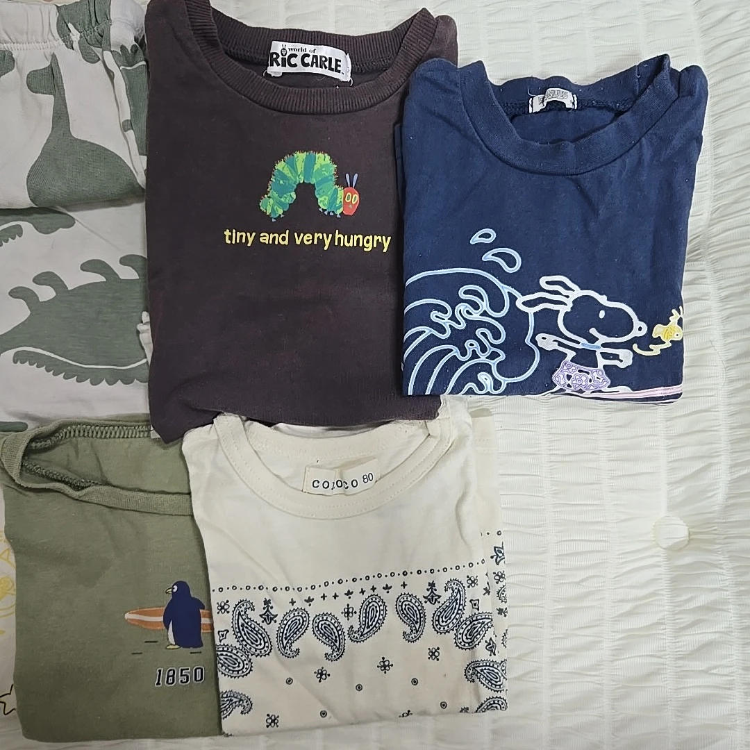 男の子 Tシャツ 80cm まとめ売りの写真2枚目