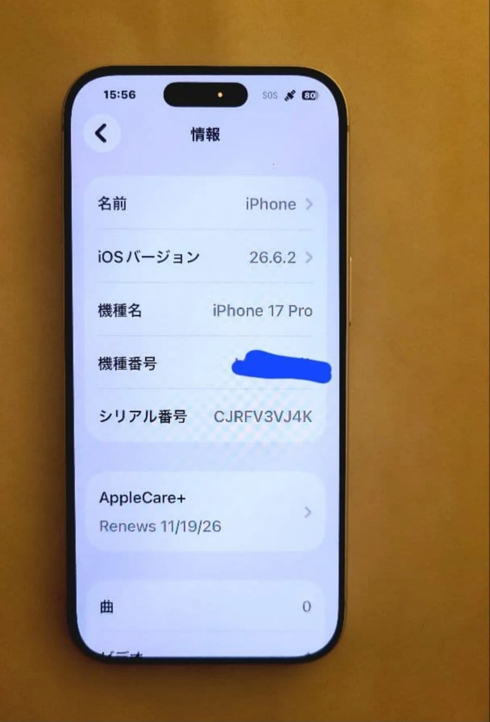 アップル iPhone 17 Pro シルバー 256GBの写真3枚目