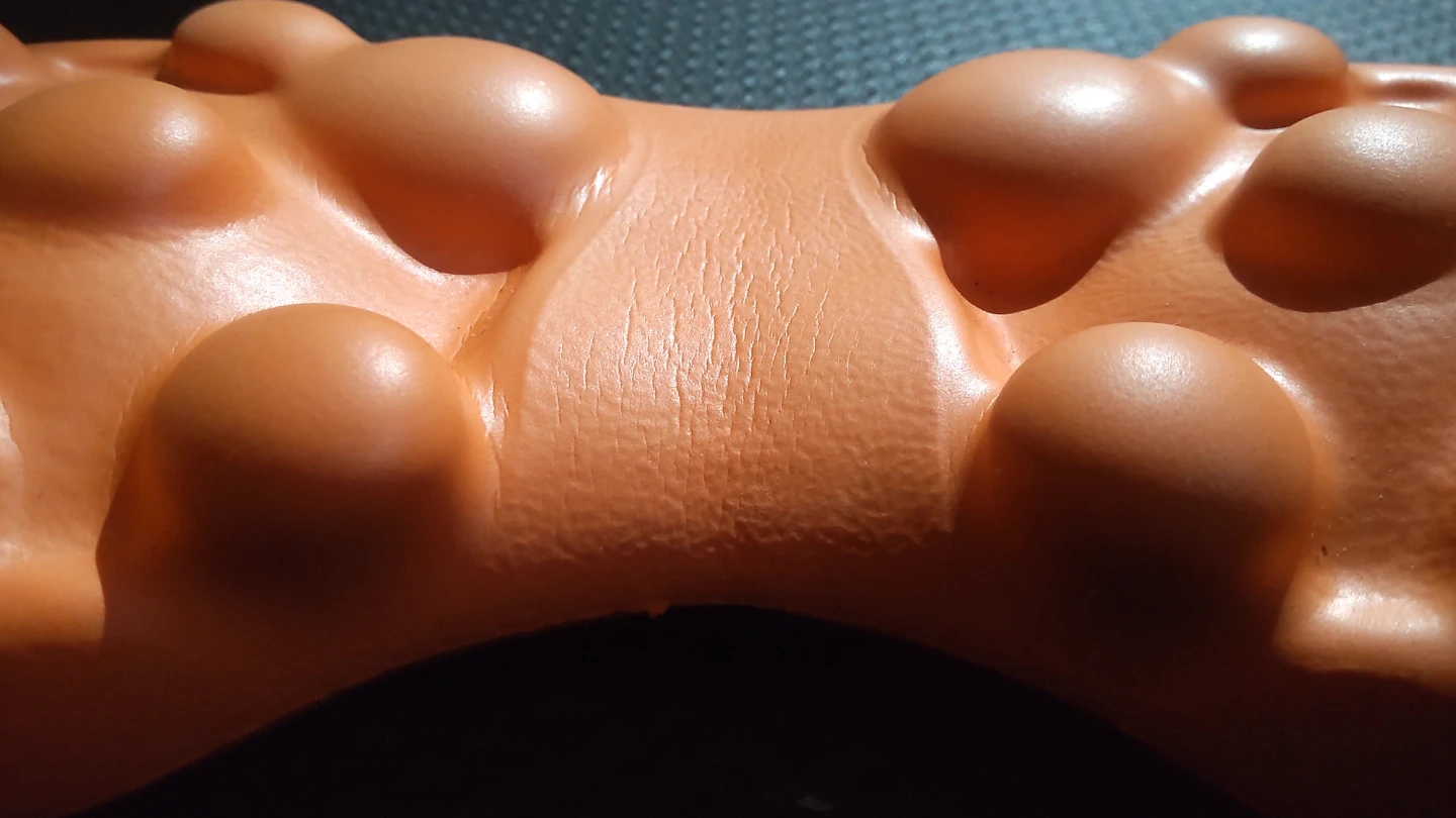 マッサージクッション 指圧代用器 オレンジの写真2枚目