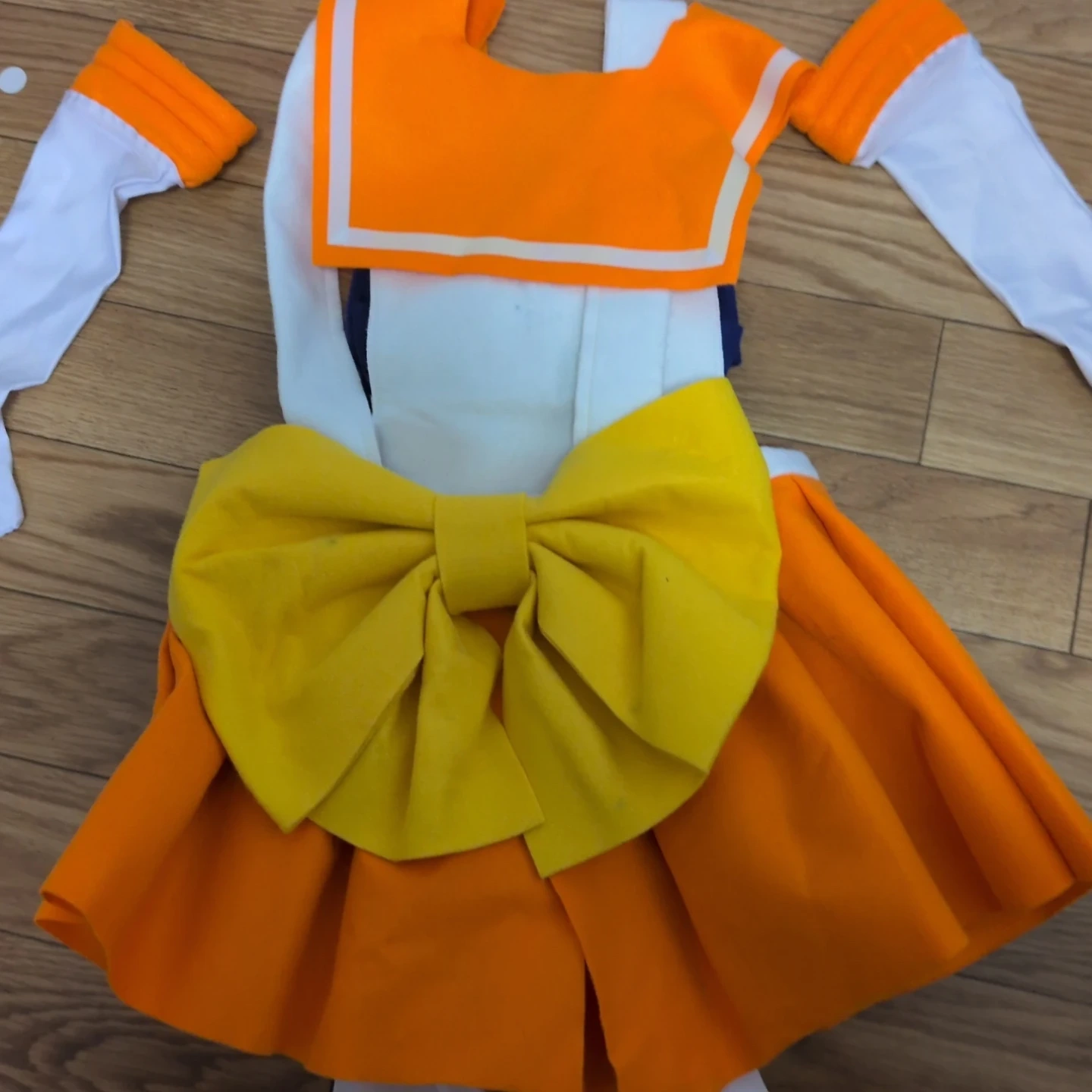 キッズ セーラー戦士 コスプレ衣装セット ハロウィン 仮装の写真4枚目