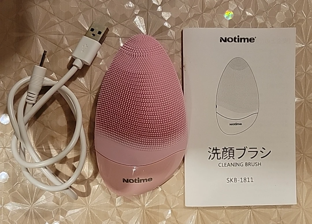 Notime 電動洗顔ブラシ SKB-1811 ピンク