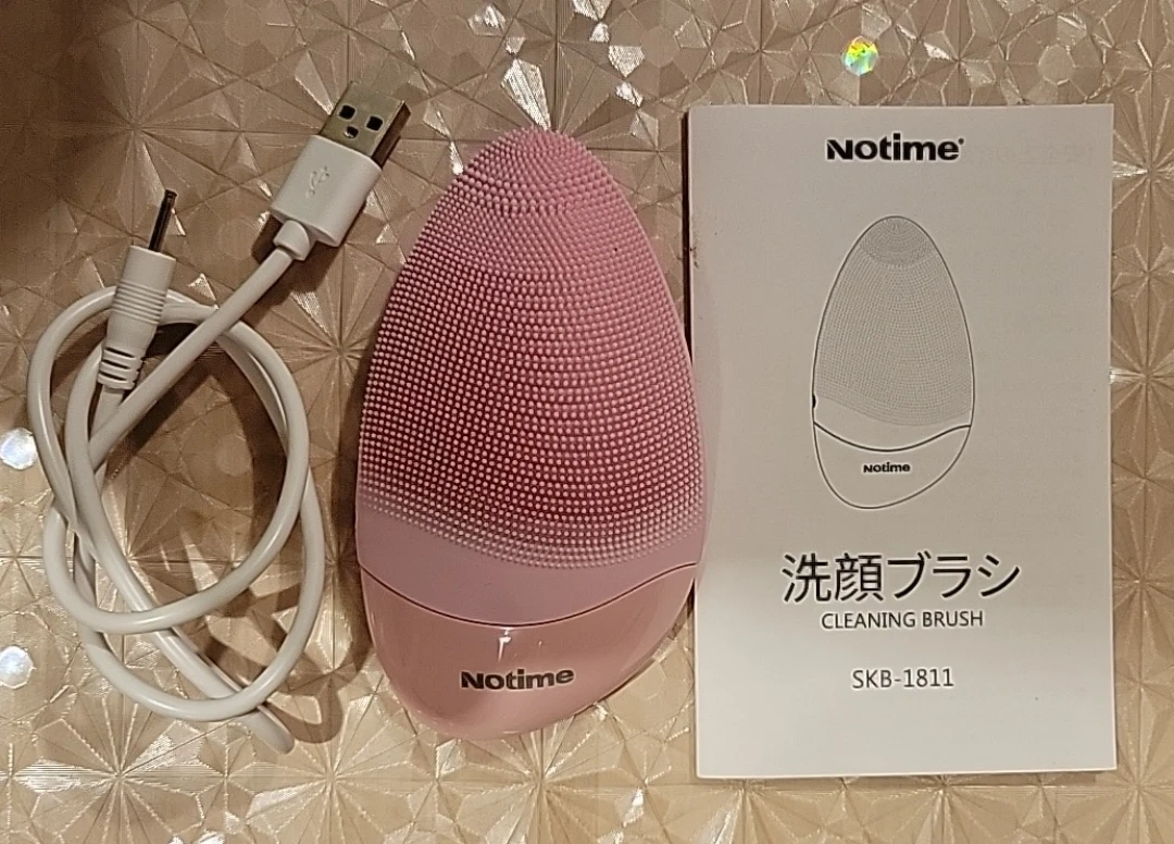 Notime 電動洗顔ブラシ SKB-1811 ピンク