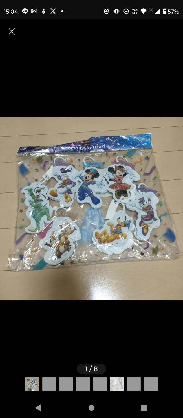 東京ディズニーリゾート35周年 メモ7種