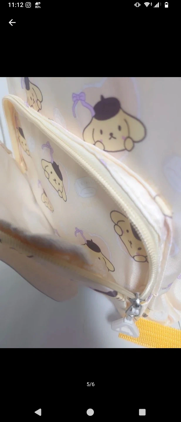 ポムポムプリン リュック イチゴの写真5枚目