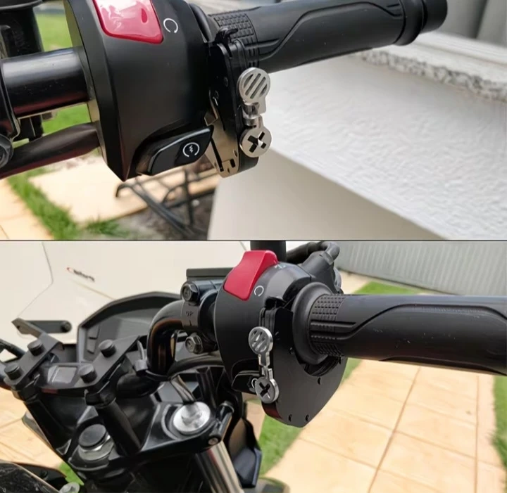 バイク用 スロットルロック ブラックの写真2枚目