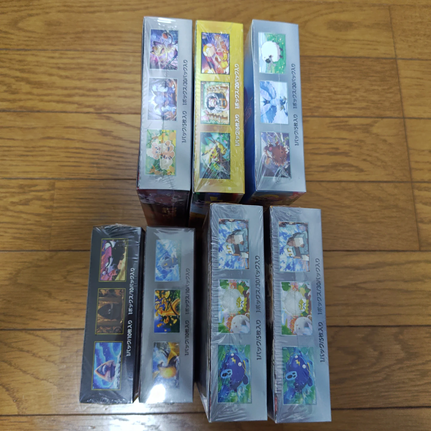 ポケモンカード　シュリンク付　7box まとめ売り ポケカ　30周年の写真5枚目