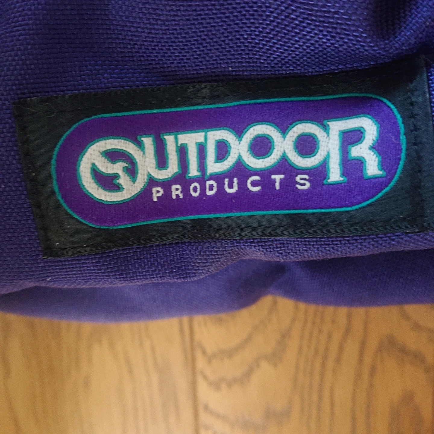 【希少・USA製】90s OUTDOOR PRODUCTS リュック パープル 紫  オールドヴィンテージモデルの写真2枚目
