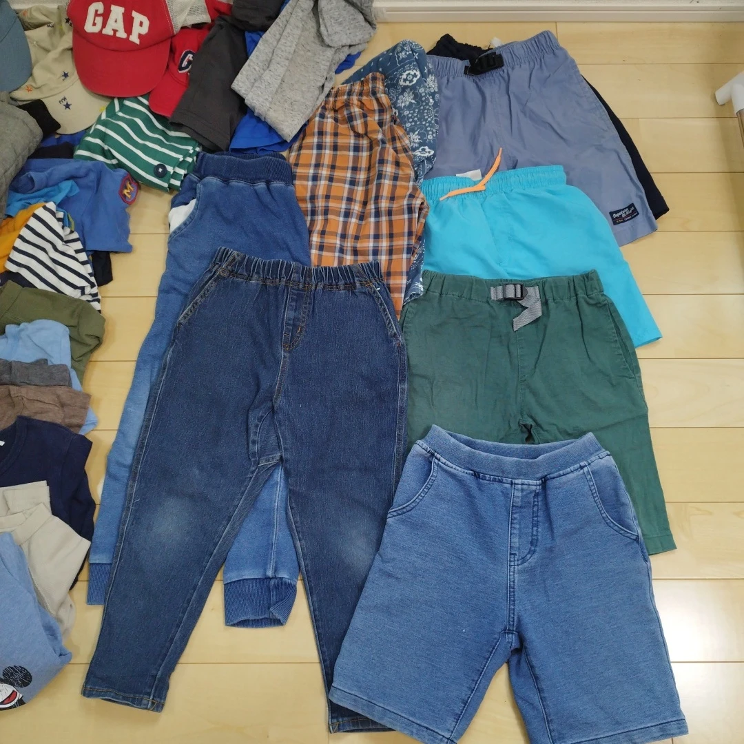 男の子 子供服まとめ売り120〜130 35点以上　ノースフェイスの写真2枚目
