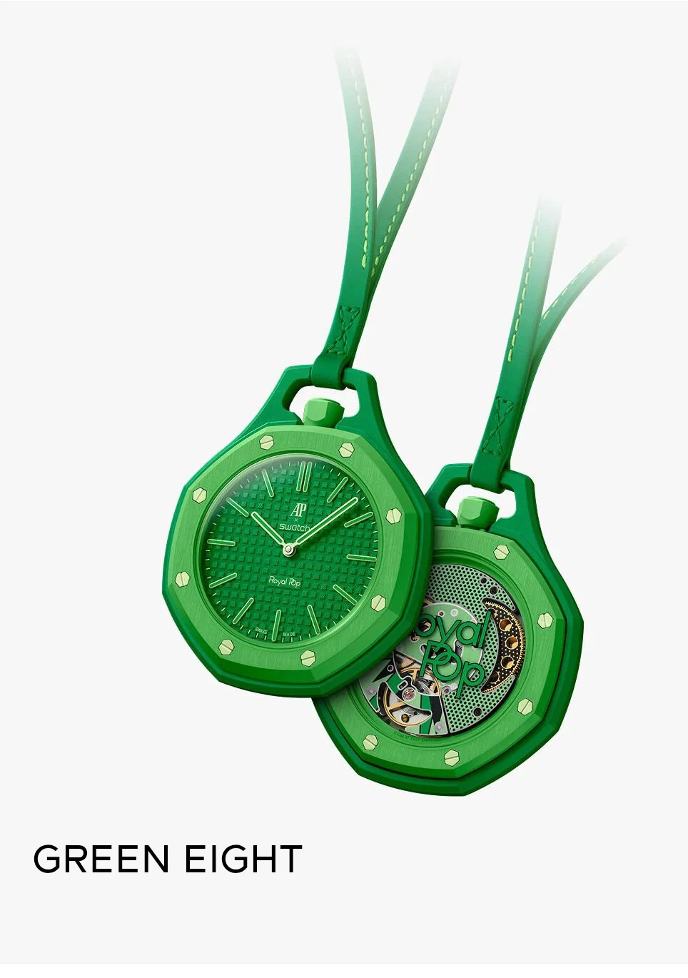 新品 未使用。オーデマピゲ × Swatch ロイヤルポップ 手巻き式 時計の写真5枚目
