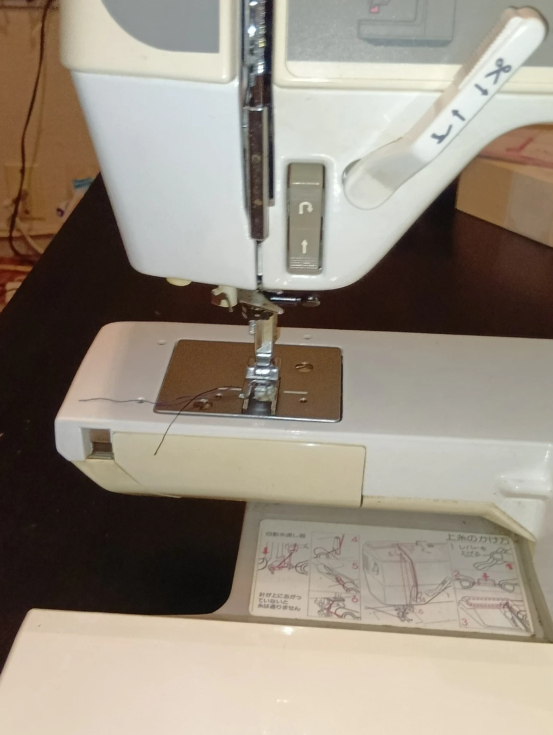 JUKI コンピュータザ·ミシン HZL-7600の写真7枚目