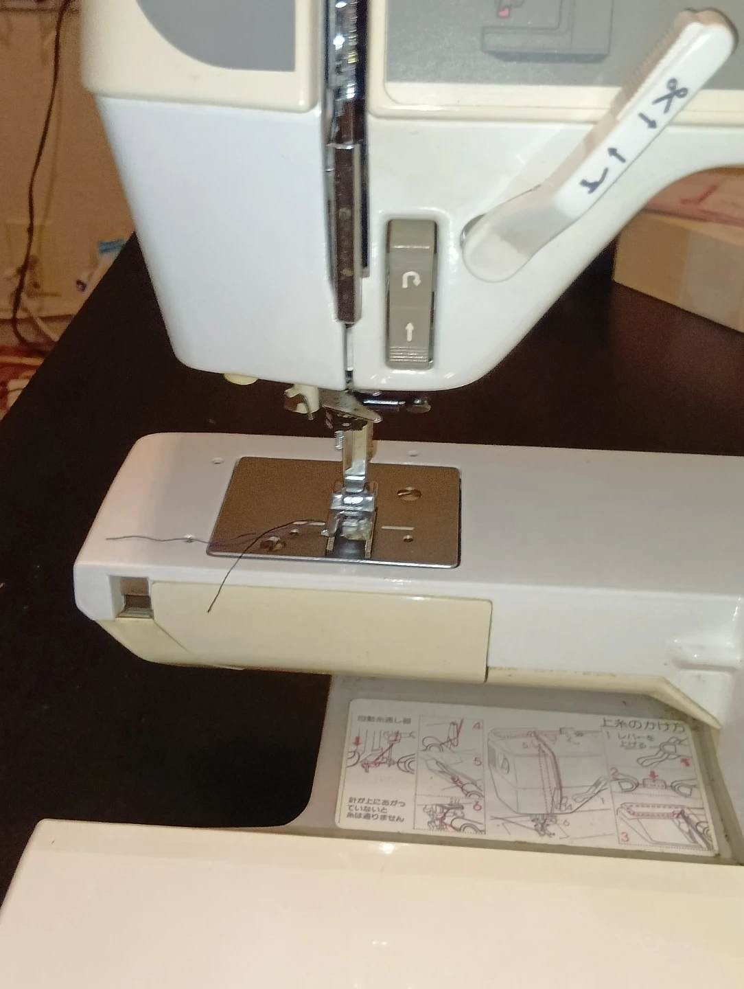 JUKI コンピュータザ·ミシン HZL-7600の写真7枚目