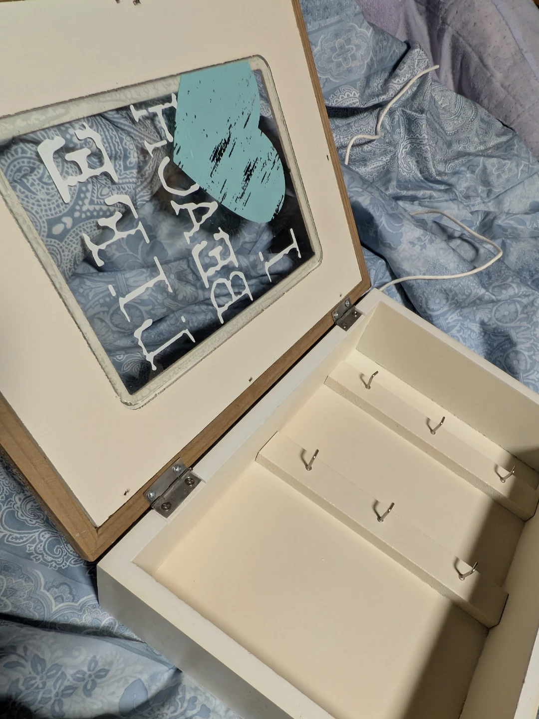 キーボックス ビーチ風 木製 インテリアの写真3枚目