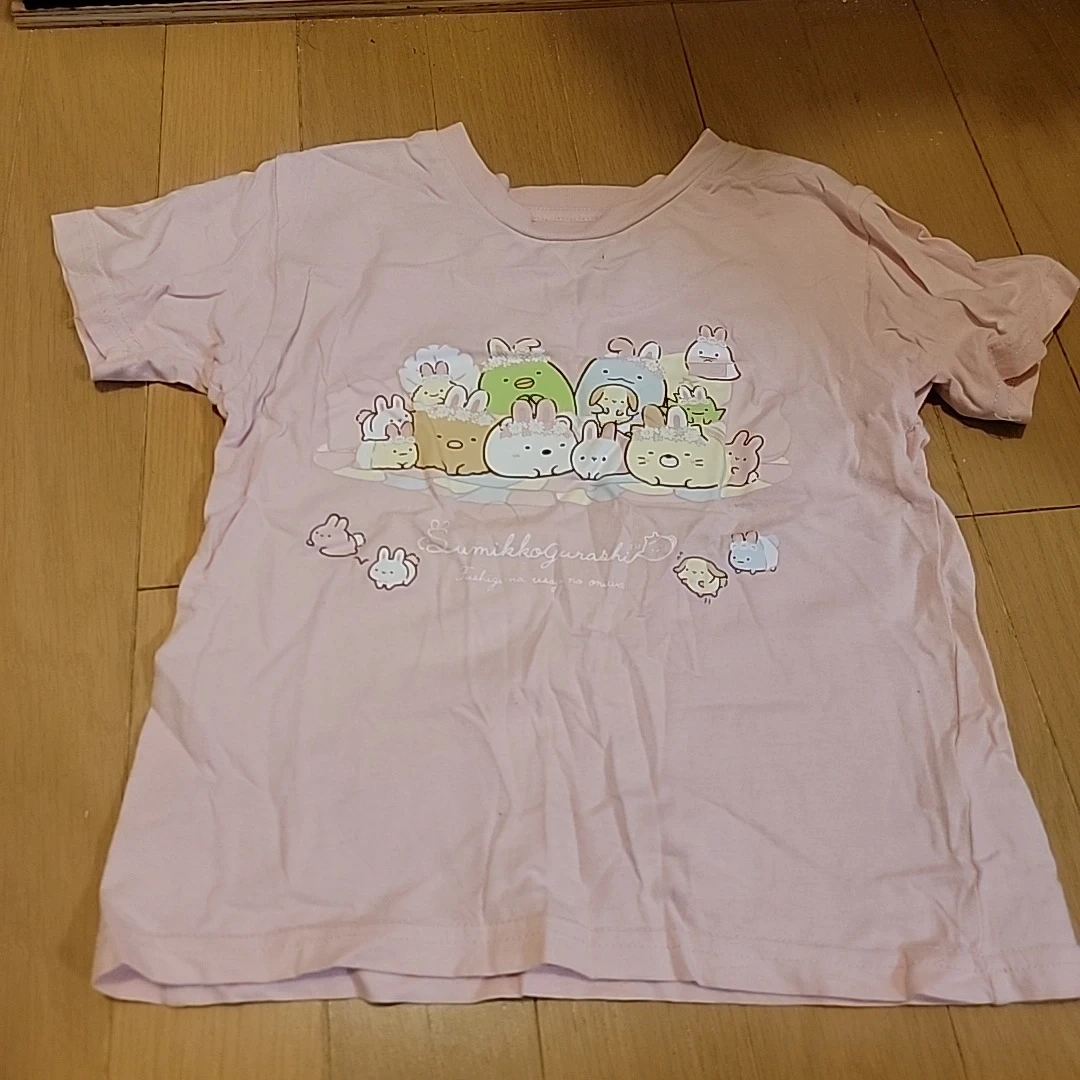 すみっコぐらし Tシャツ ピンク
