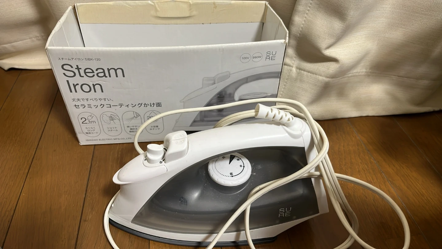 シュアー スチームアイロン SIBK-120