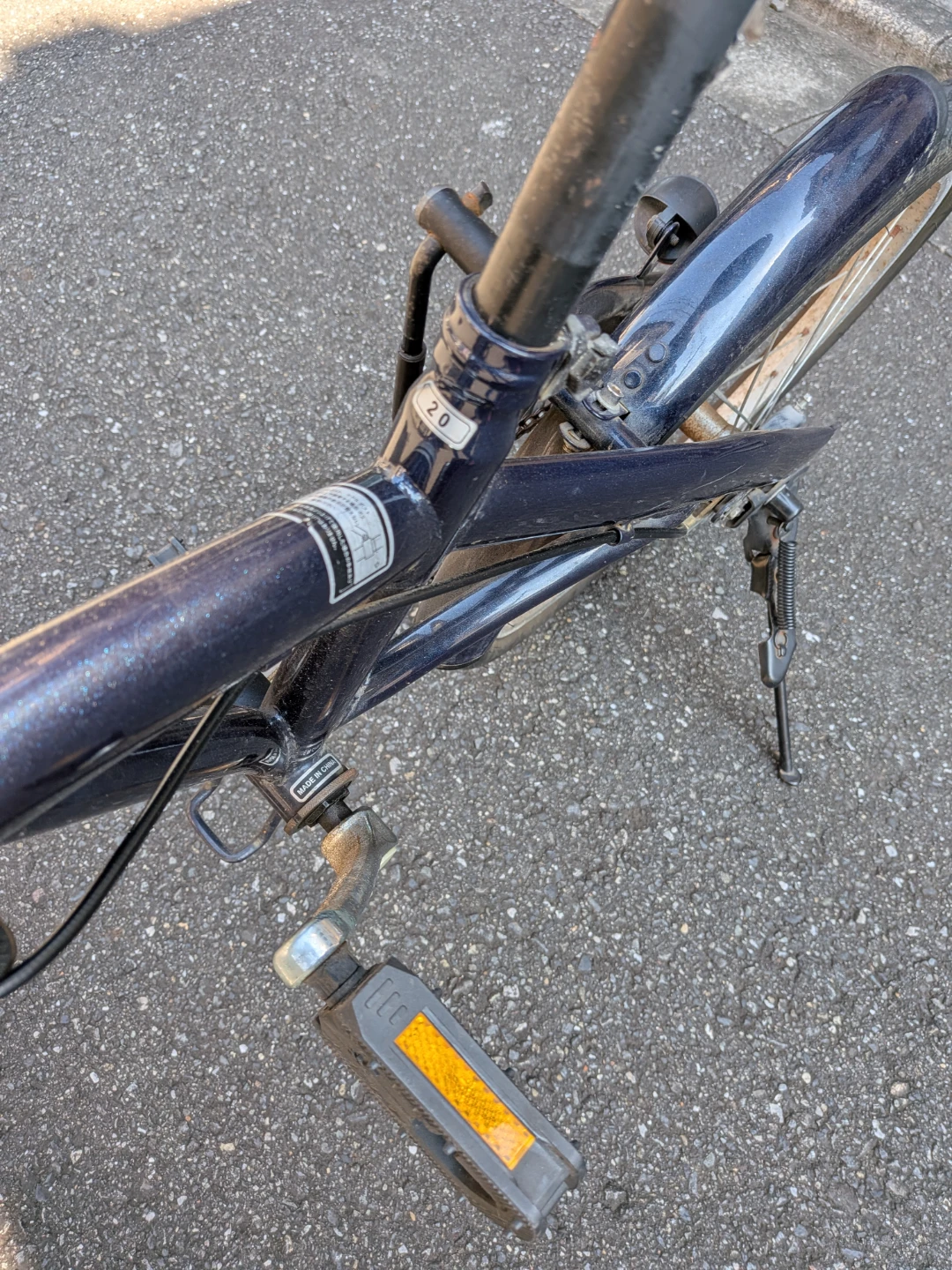 折りたたみ自転車 20インチの写真3枚目