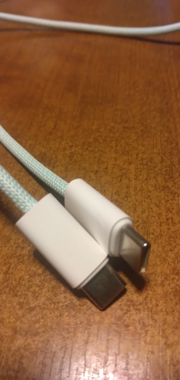 〔未使用品〕USB PD充電器 type-c to type-cケーブルセットの写真6枚目