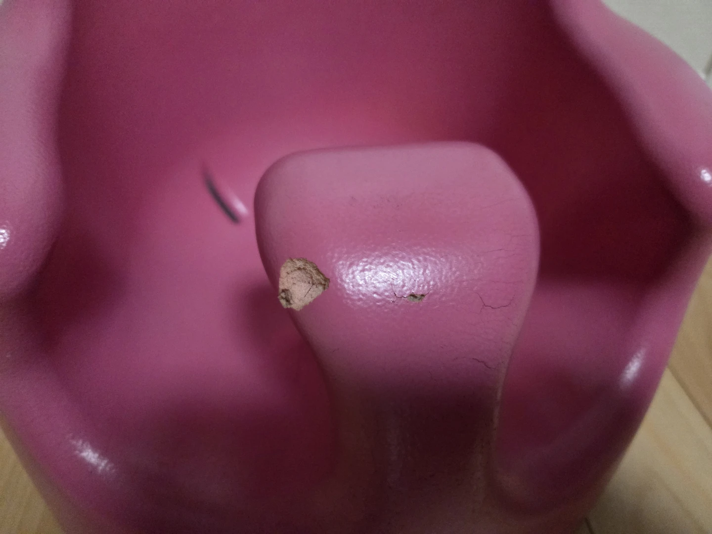 エシアン ベビーチェア ピンクの写真3枚目