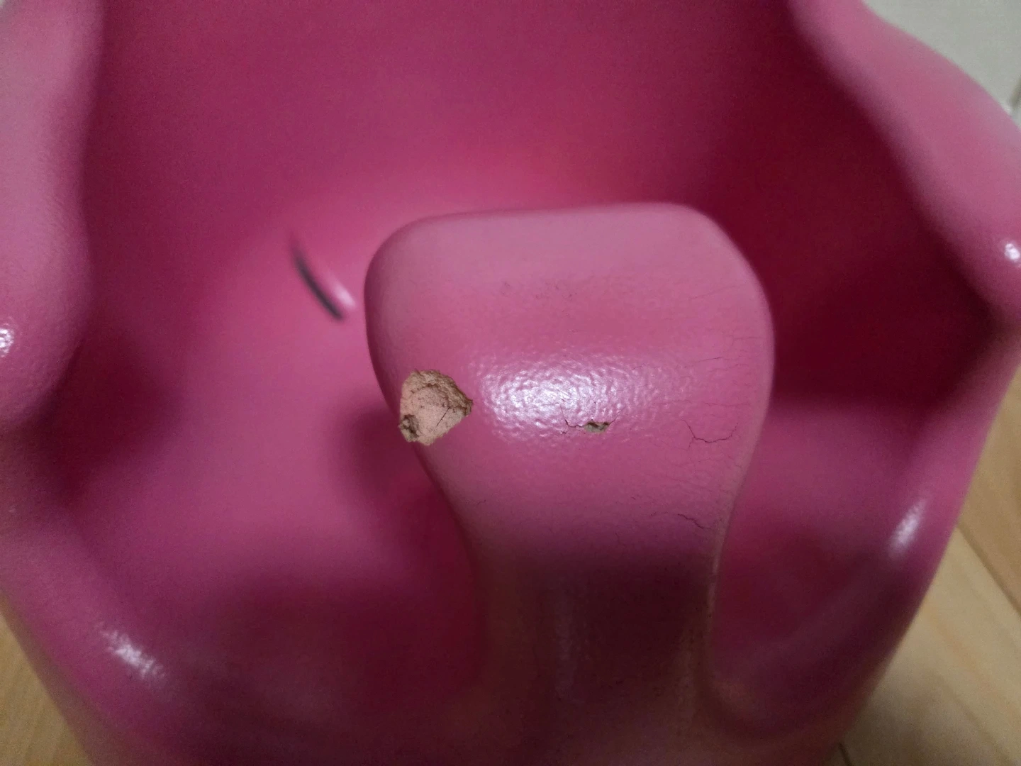 エシアン ベビーチェア ピンクの写真3枚目