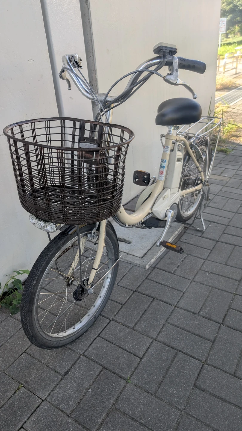 ヤマハ パス コンパクト 前後20インチ 電動アシスト自転車の写真5枚目