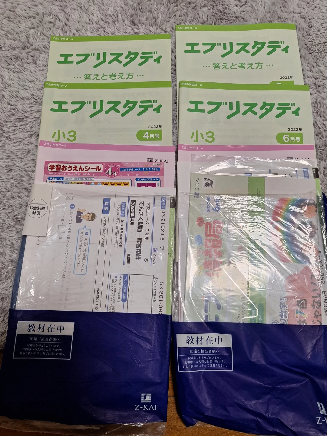Z会 小3 エブリスタディ 4・6月号2022年