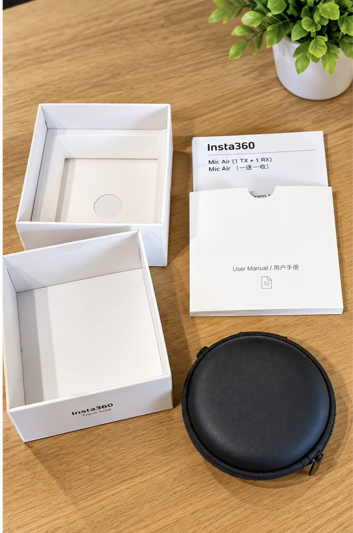 Insta360 Mic Air ワイヤレスマイクセットの写真3枚目