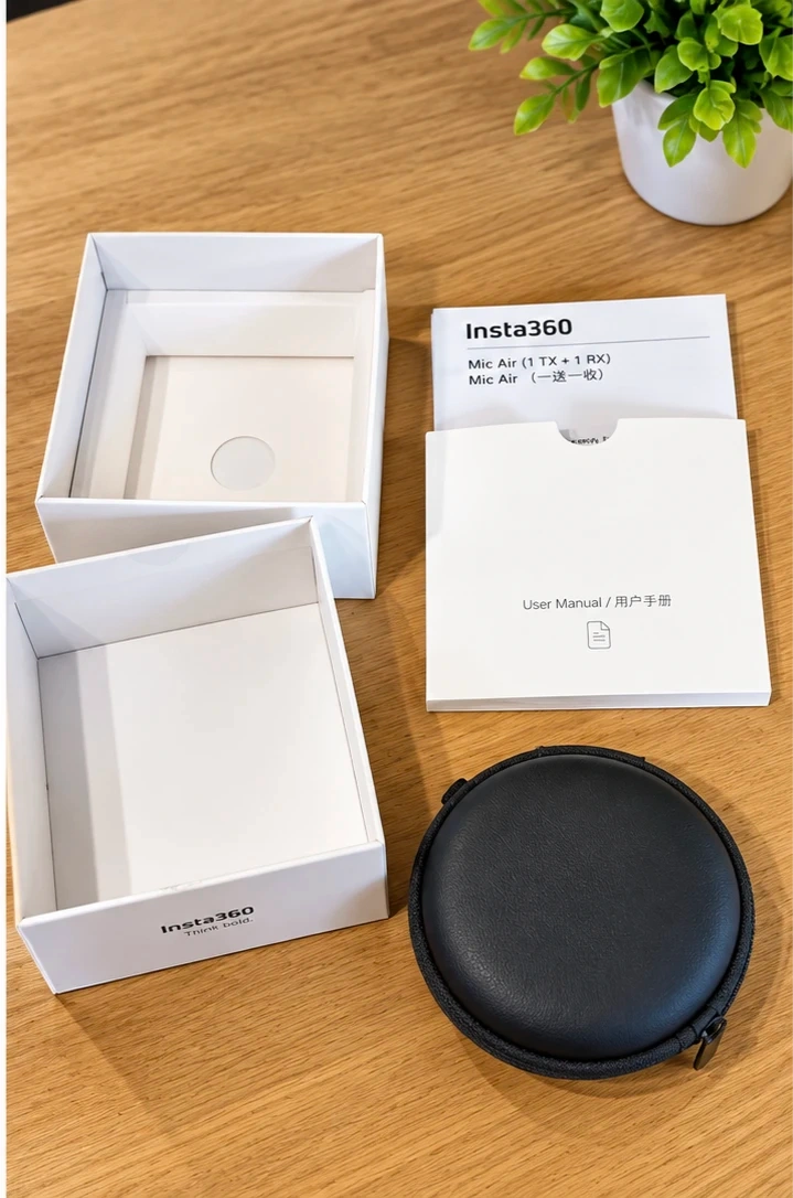 Insta360 Mic Air ワイヤレスマイクセットの写真3枚目