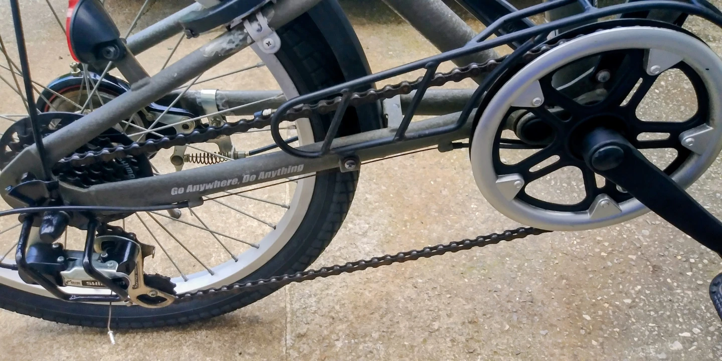 ジープ 折りたたみ自転車 20インチ6段変速の写真5枚目