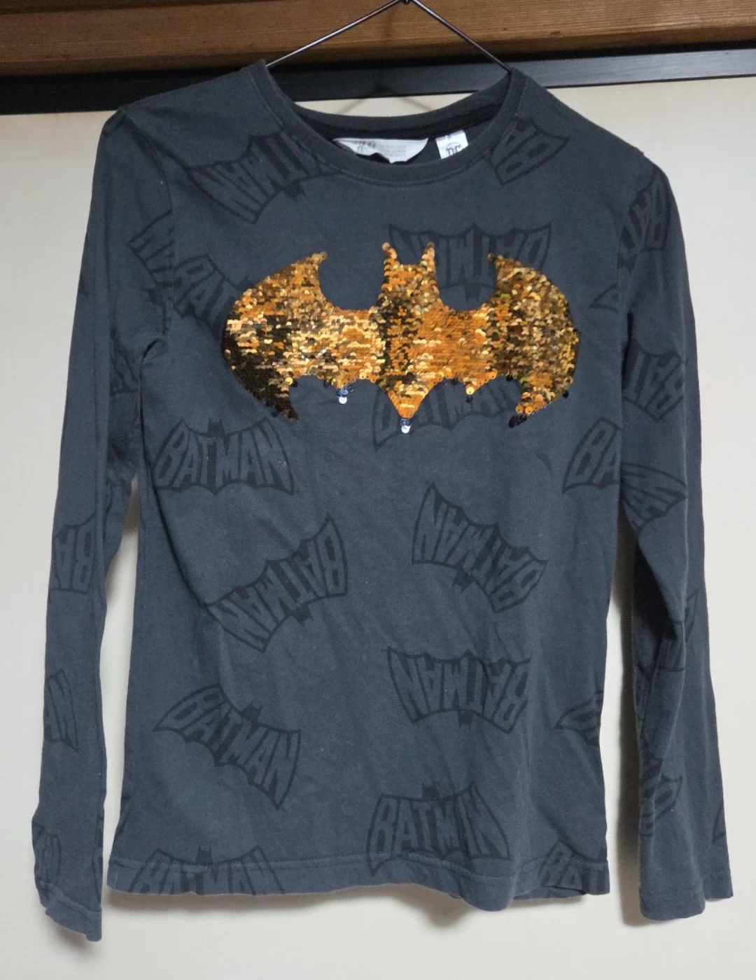 エイチアンドエム バットマン 長袖Tシャツ 140cmの写真3枚目