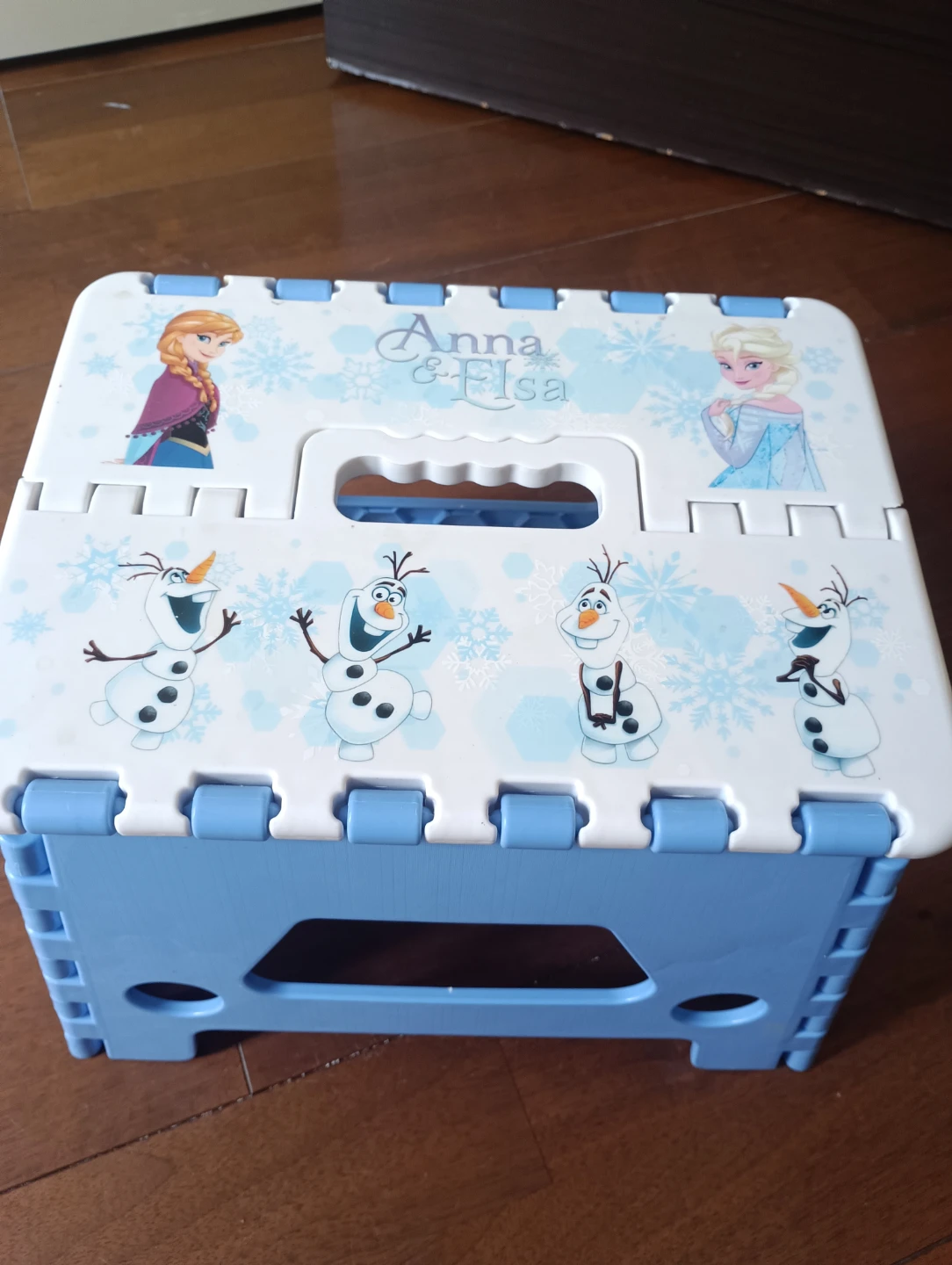 アと雪の女王 子ども踏み台 折りたたみ スツール ステップ