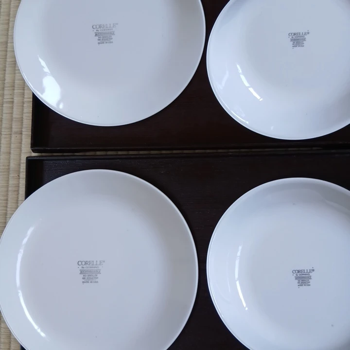 コレール 食器セット ホワイト 7点セットの写真3枚目