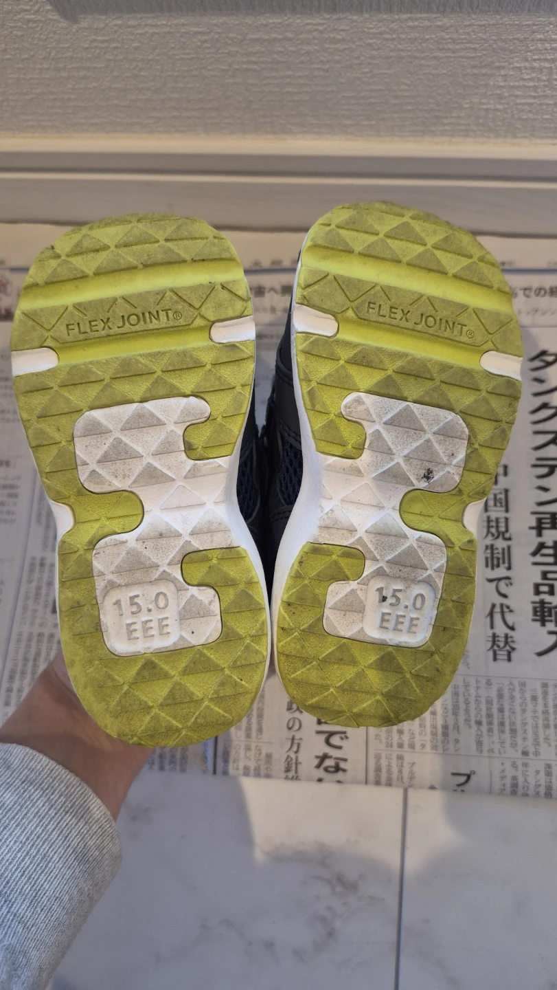 MoonStar　15センチ3E　ネイビーの写真3枚目