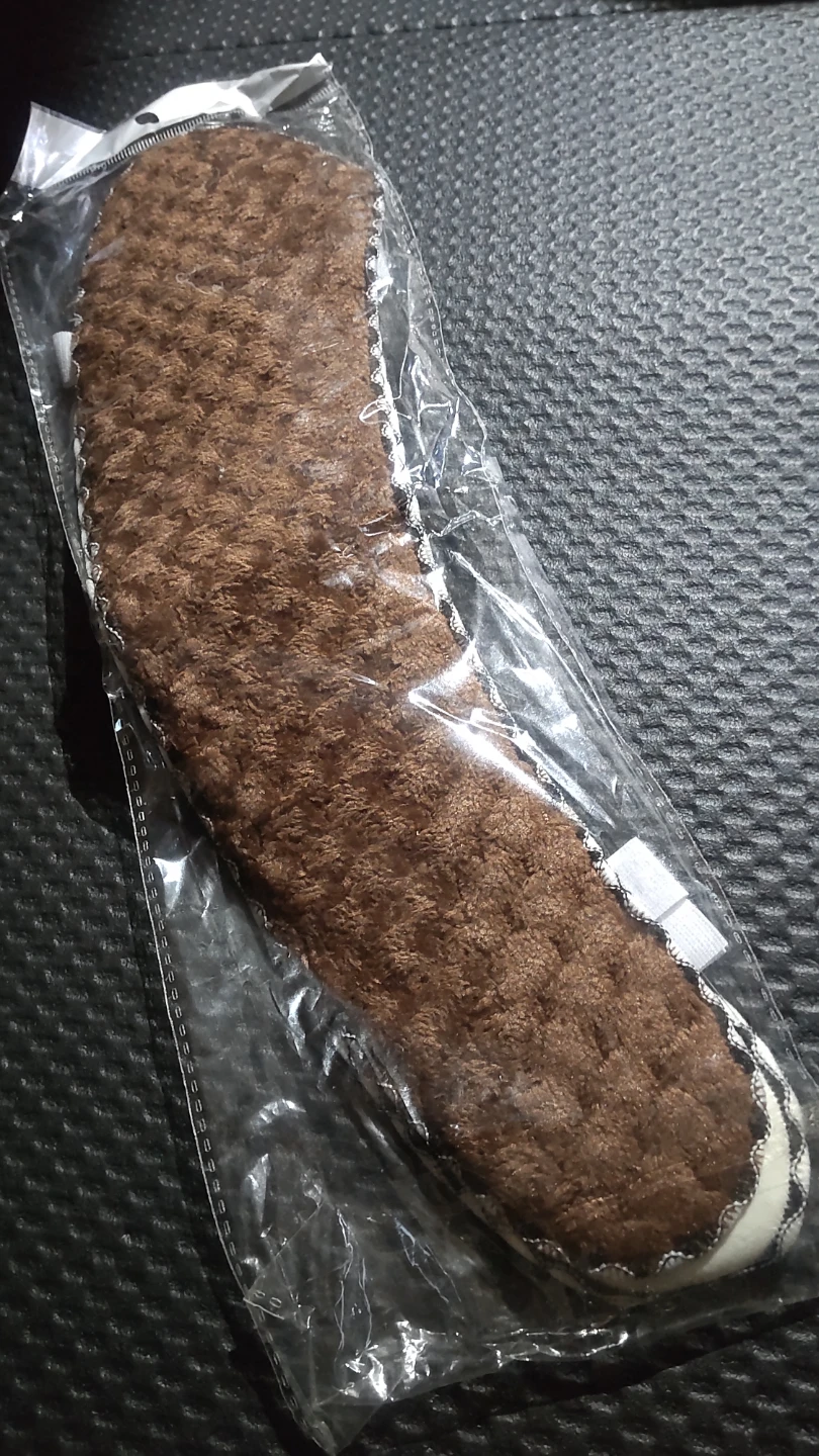 便座カバー 暖房用 ふわふわ ブラウンの写真2枚目