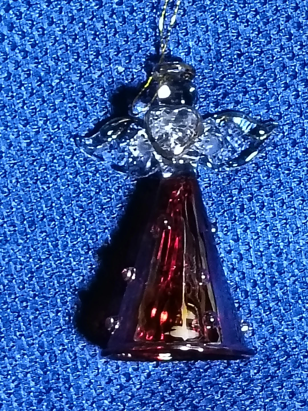 ヨコハマガラス 天使のガラスオーナメント